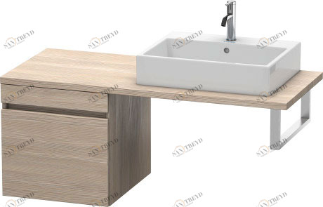 DS533203131 DuraStyle Шкафчик для консоли Сосна серебристая, декор Duravit