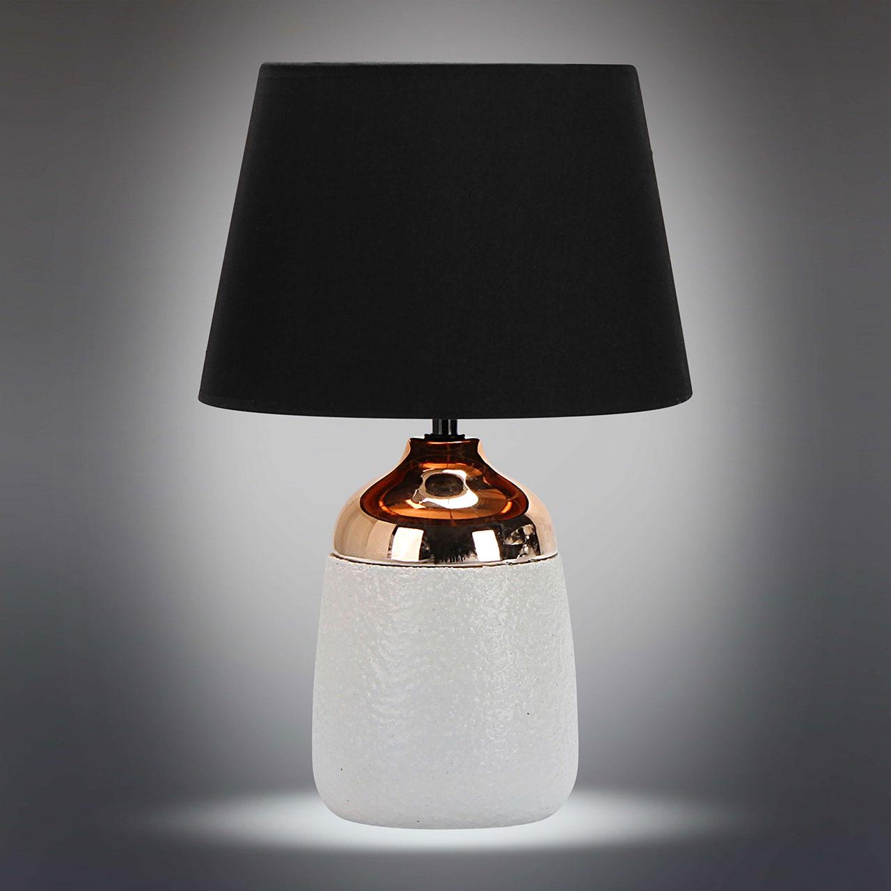 Настольная лампа Omnilux OML-82504-01 OMNILUX ВАЗА 191678 Черный  - Вид №1