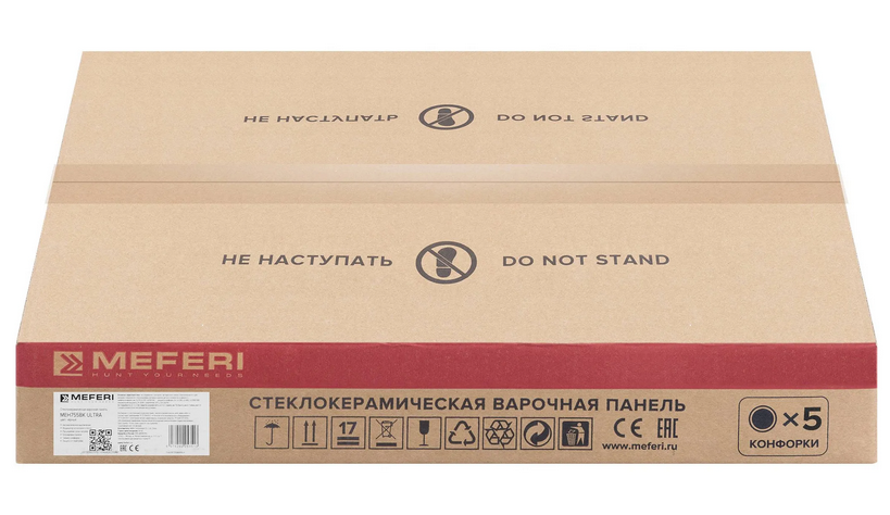9168764 Электрическая варочная поверхность Meferi MEH755BK ULTRA STDN-0037585 - Вид №9