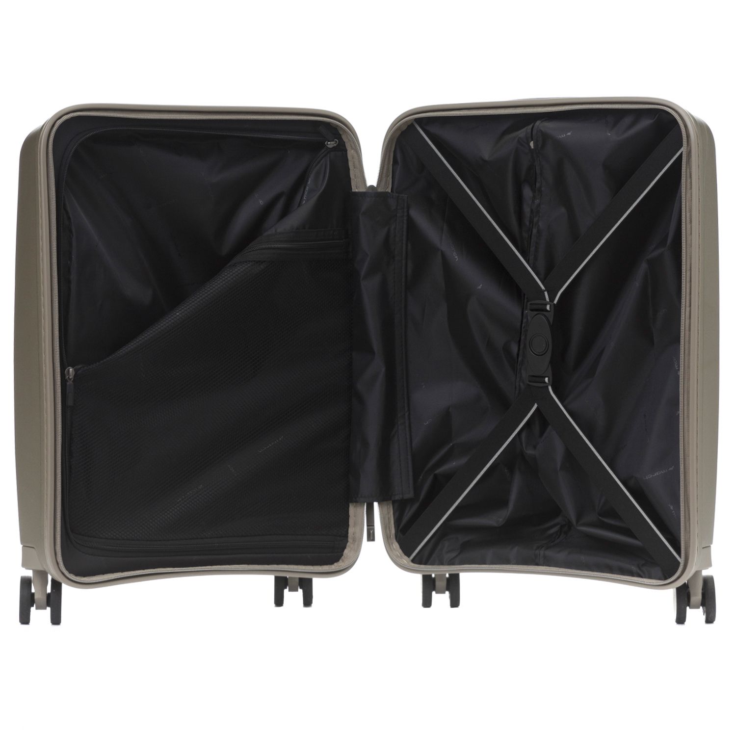 M1200-86-52F Чемодан M1200*52F Cabin Laptop March Gotthard Metallic  - Вид №2