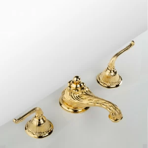 C69-1301 C69-1301 Смеситель для раковины на 3 отверстия ВЕРСАЛЬ К МАНЕТТУ Cristal & Bronze VERSAILLES À MANETTES