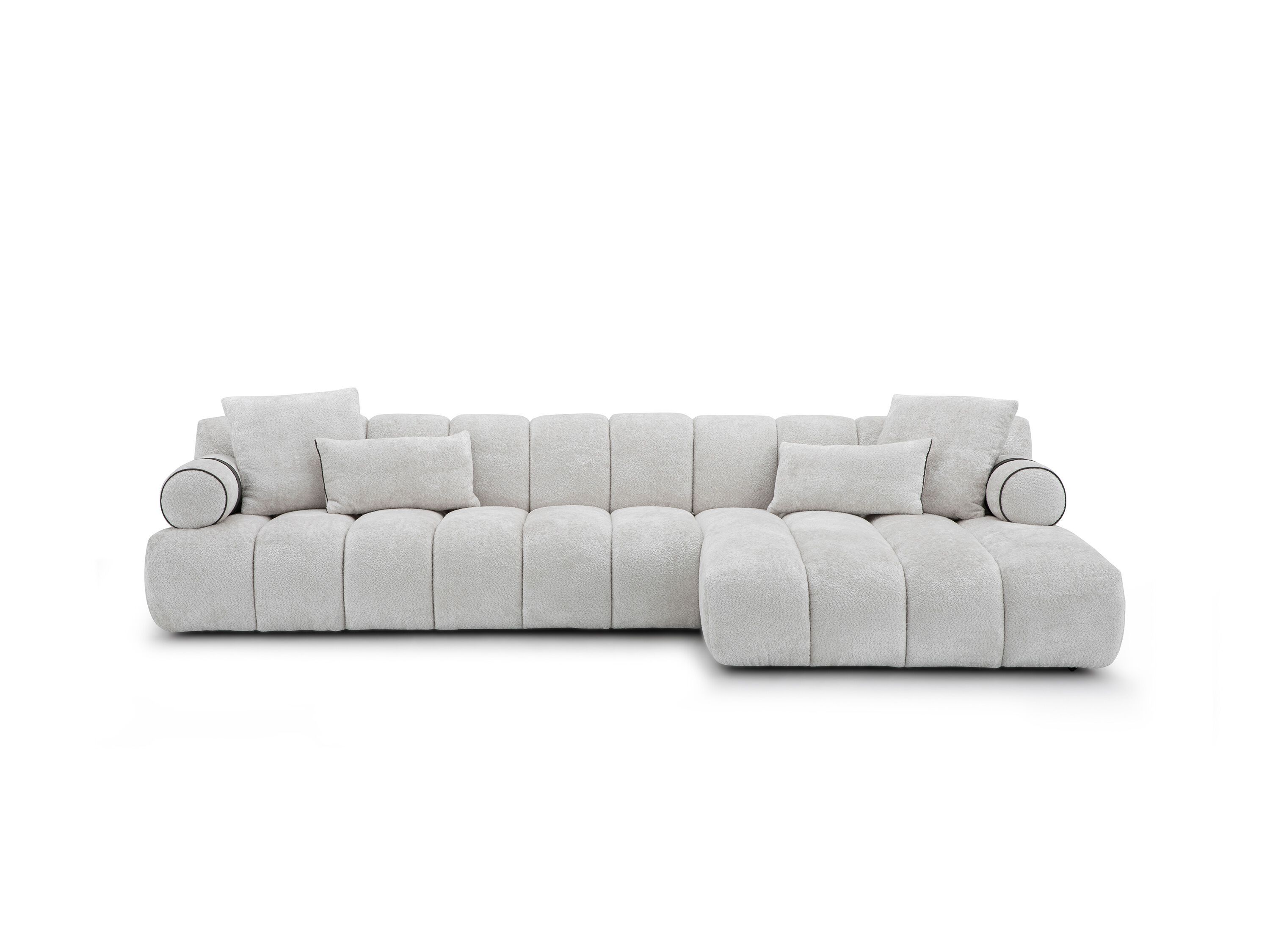 4-местный тканевый диван с полуостровом CAMPO DE' FIORI MILOS ARCH-00053107