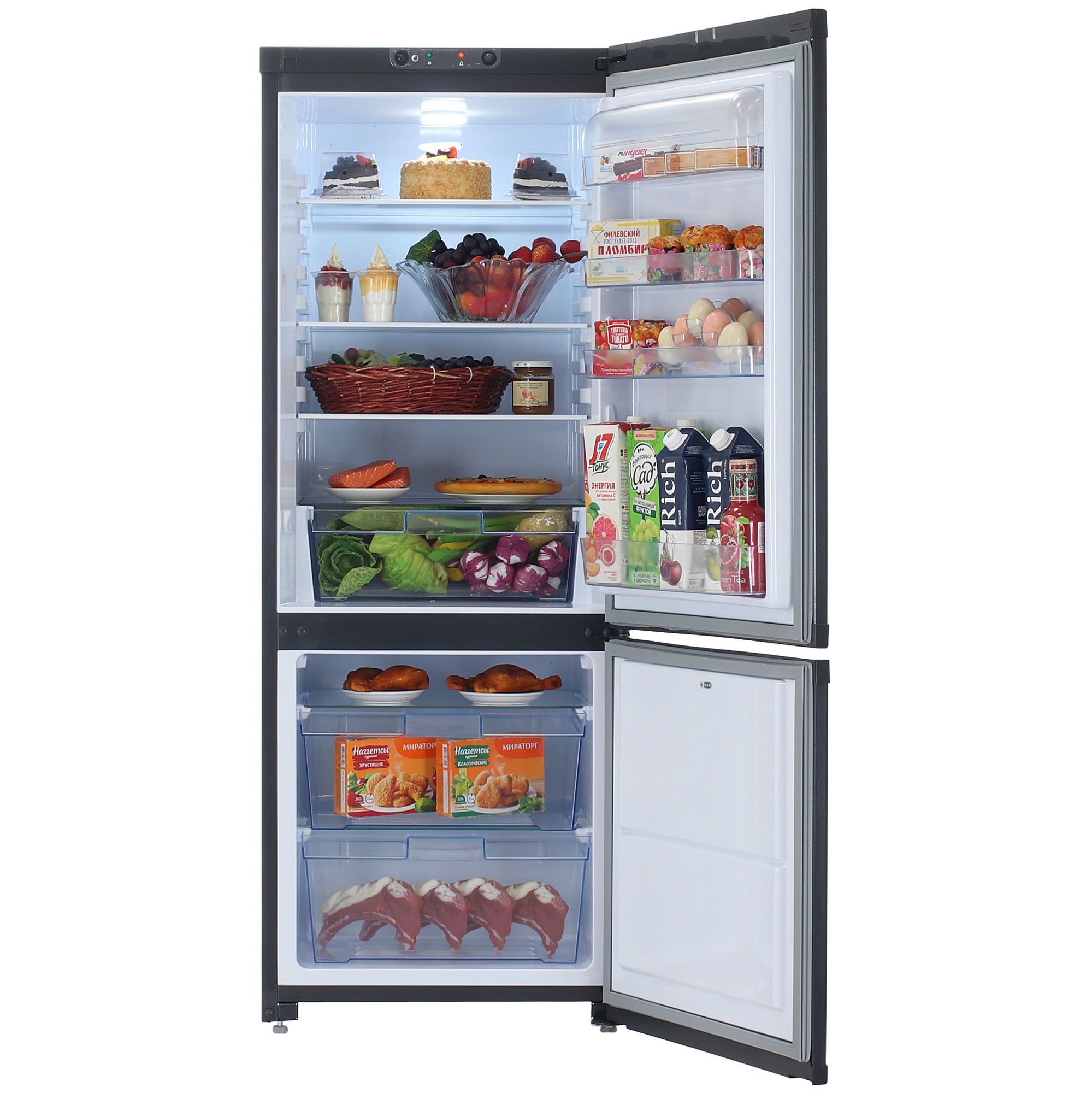 9112015 Холодильник с морозильником   ОРСК 171 G серый STDN-0097567 - Вид №5