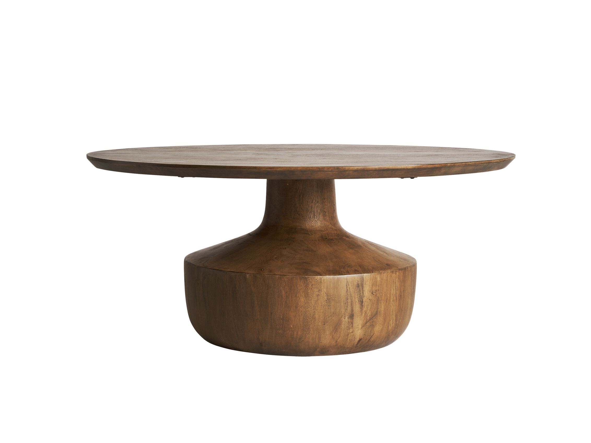 Круглый журнальный столик из манго Vical Home BEAUNE ARCH-00071181 - Вид №1