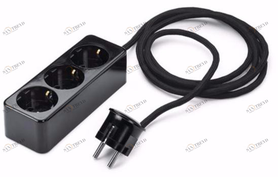 THPG Мобильная электрическая розетка на 3 модуля  100854 