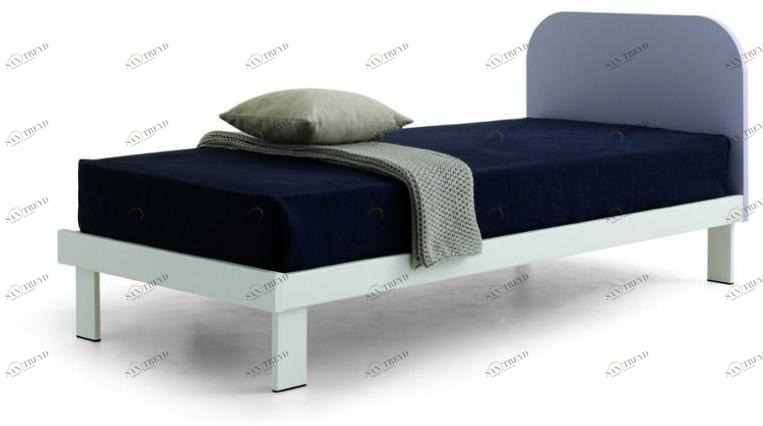 Zalf Односпальная кровать из меламина Vela sun-id-1420067