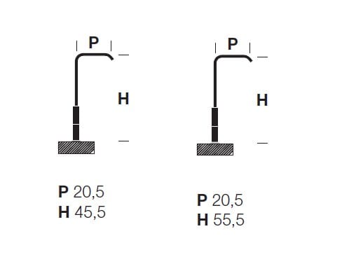Однорычажный смеситель для раковины из нержавеющей стали с поворотным горлышком Rexa MAE ARCH-00132648 - Вид №2
