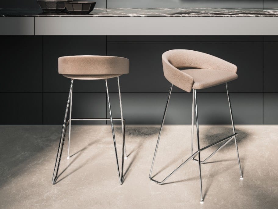 Барный стул с подставкой для ног Kastel Kimmi ARCH-00028712 - Вид №2