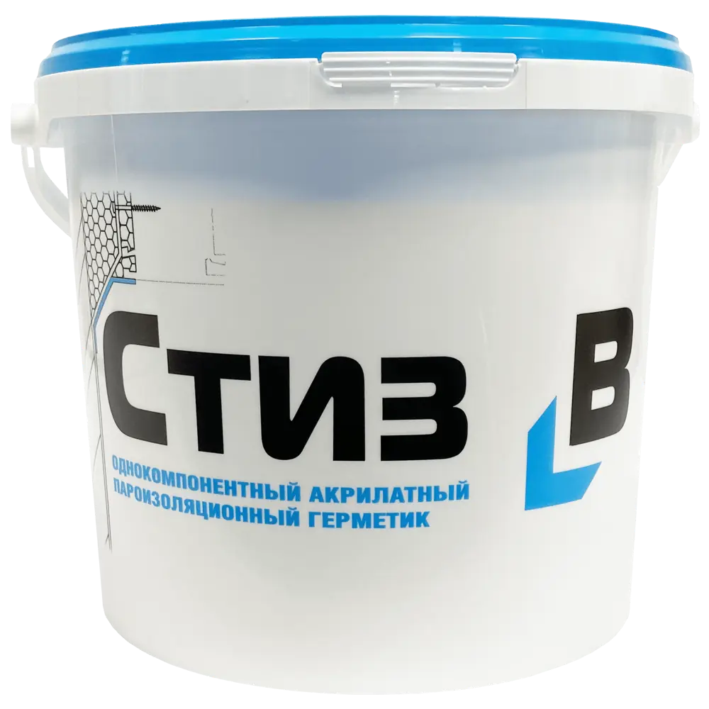 Герметик САЗИЛАСТ Стиз В для монтажа окон и дверей 7 кг 82250232 STLM-0023119