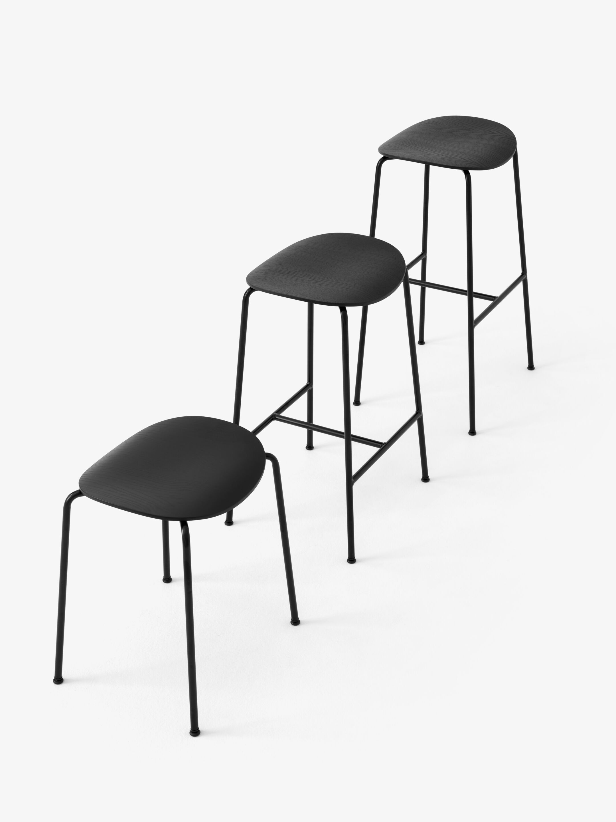 Высокий стул из МДФ &Tradition павильон ARCH-00030344 - Вид №6