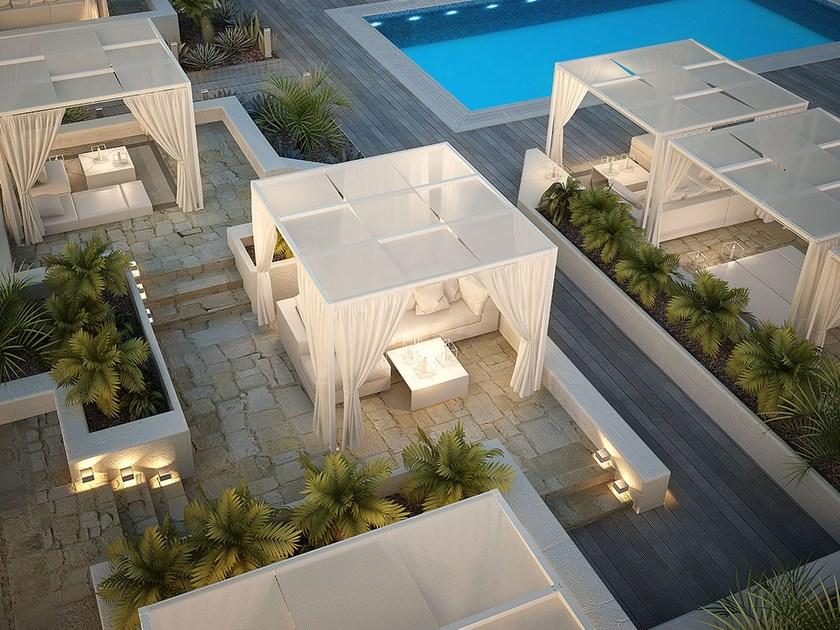 Giulio Barbieri Самонесущая пергола из алюминия и пвх sun-id-1360954 - Вид №1