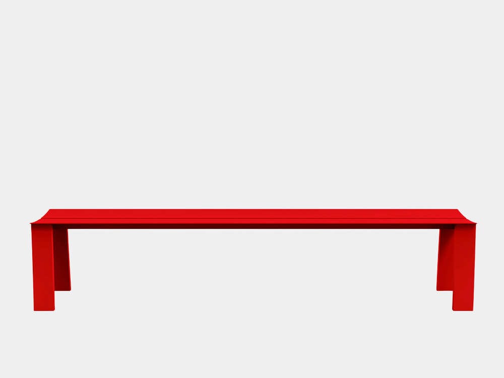 Алюминиевая скамья с порошковым покрытием RS Barcelona Seu ARCH-00067573 - Вид №161