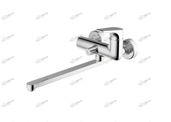 Смеситель для ванны длинный излив VEGA F6119177CP-01L bravat