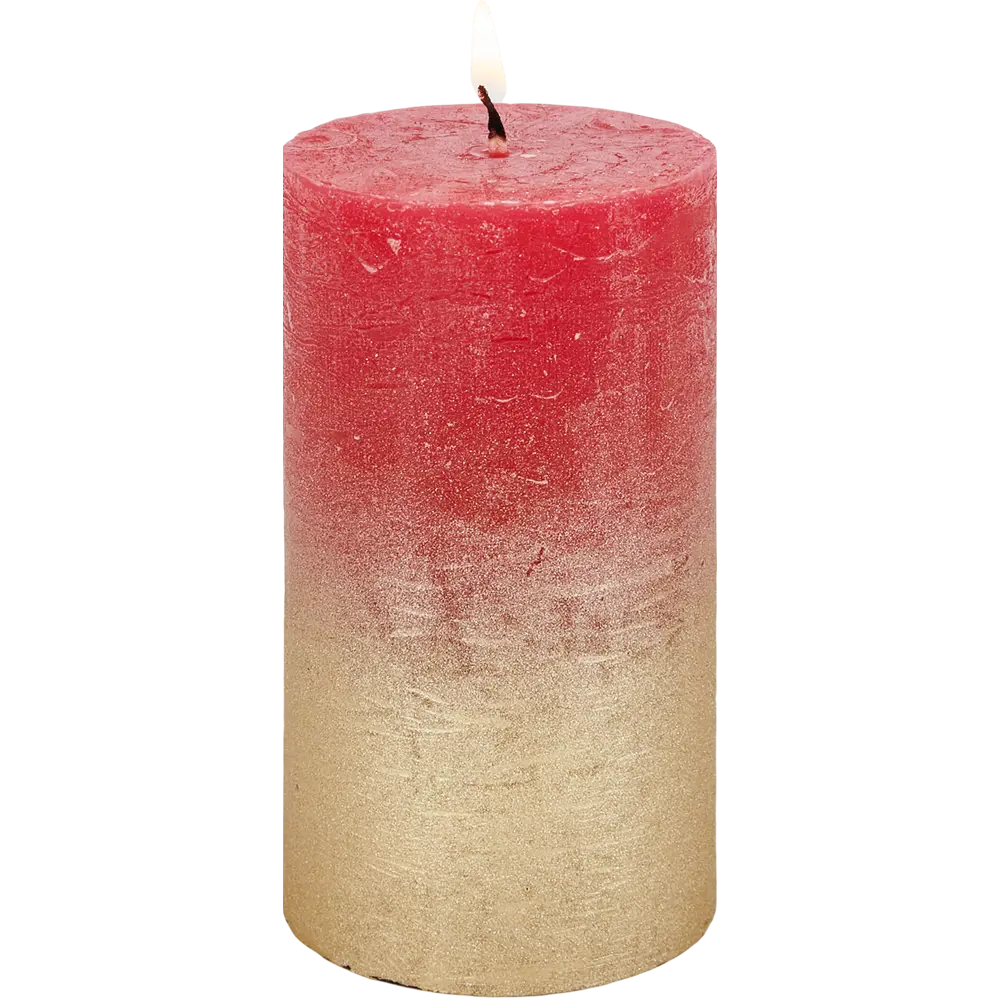 Свеча-столбик Santreyd Рустик в оттенке красного золота 83305491 STLM-0040297 - Вид №2