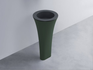 AMLA45-BA+AMPILT-BA+AMCOLT-MU Раковина Amedeo Tondo отдельностоящая cielo Enjoy + Amedeo