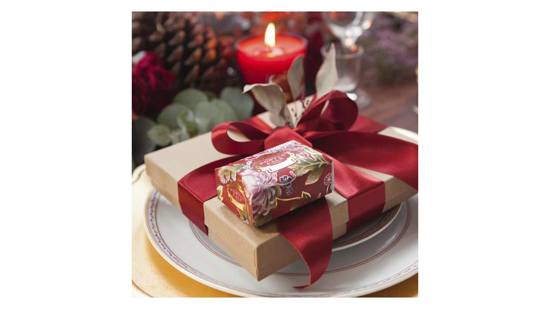 10673708 CASTELBEL Мыло ароматическое CASTELBEL Порт Кале Благородный красный 40г, красный Ароматическая жидкость  - Вид №1