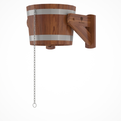 144 Обливное устройство из лиственницы 20 литров (лиственница морёная) Alyarus 