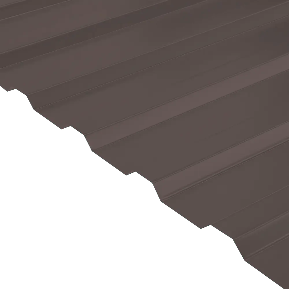 Santreyd Профнастил С20 коричневый для кровли и ограждений 82157378 STLM-0020722