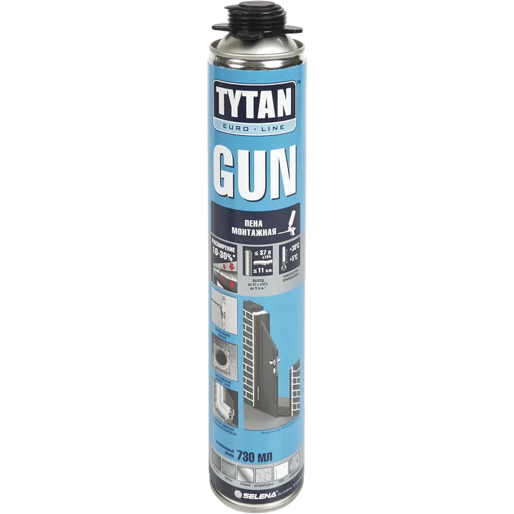 Пена монтажная профессиональная Tytan Gun 37 летняя 730 мл 82382438 STLM-2123031 