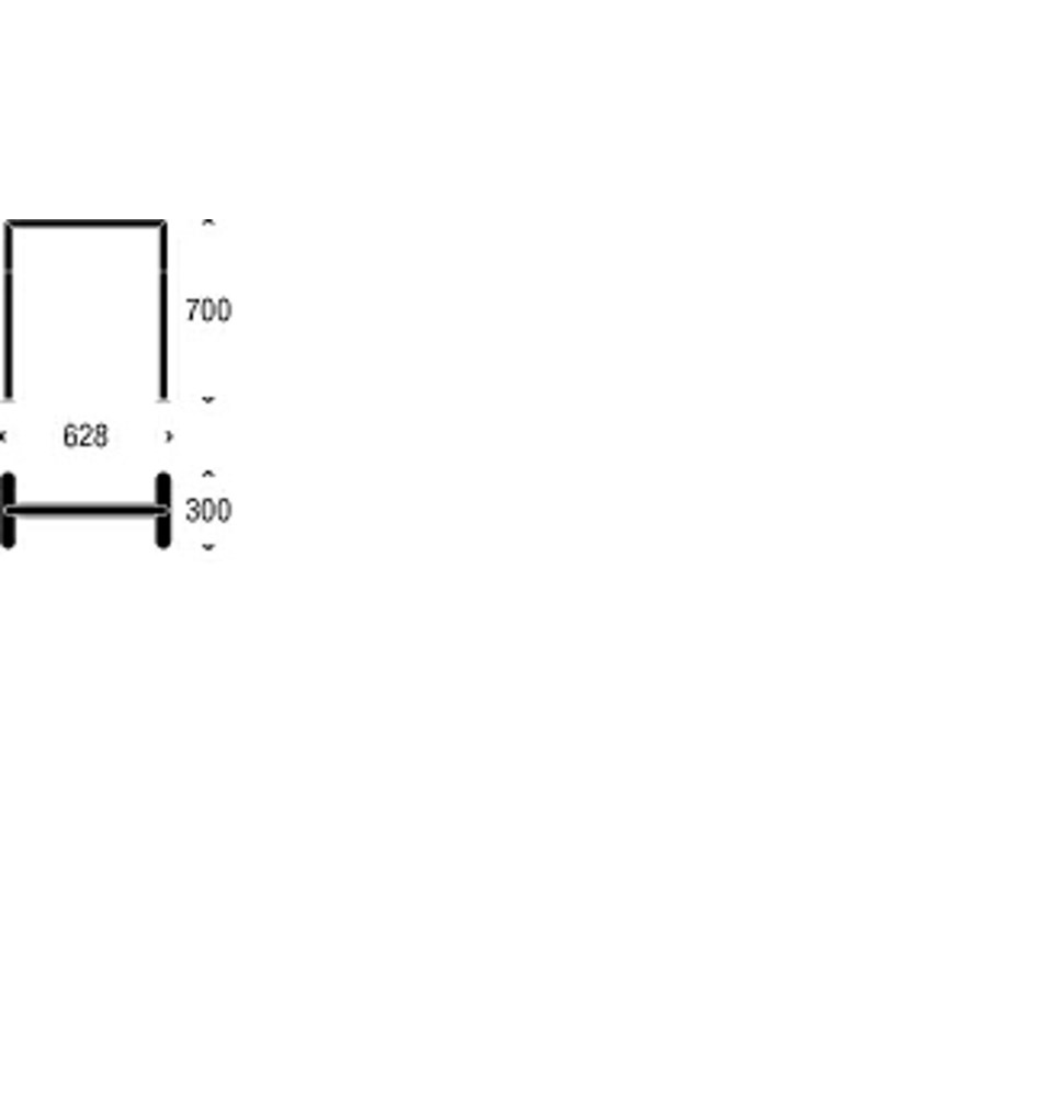 FROST Стол / вешалка для полотенец 6006 » белый / медный Сталь / нержавеющая сталь Белый / медь U6006-CW  - Вид №1