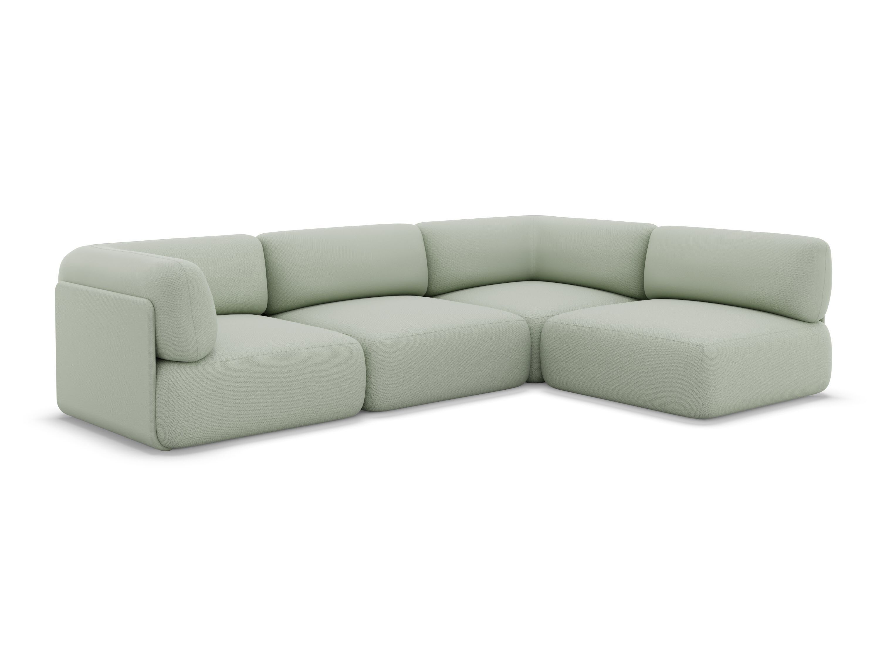 4-местный угловой диван из ткани Noah Living торий ARCH-00125015 - Вид №9