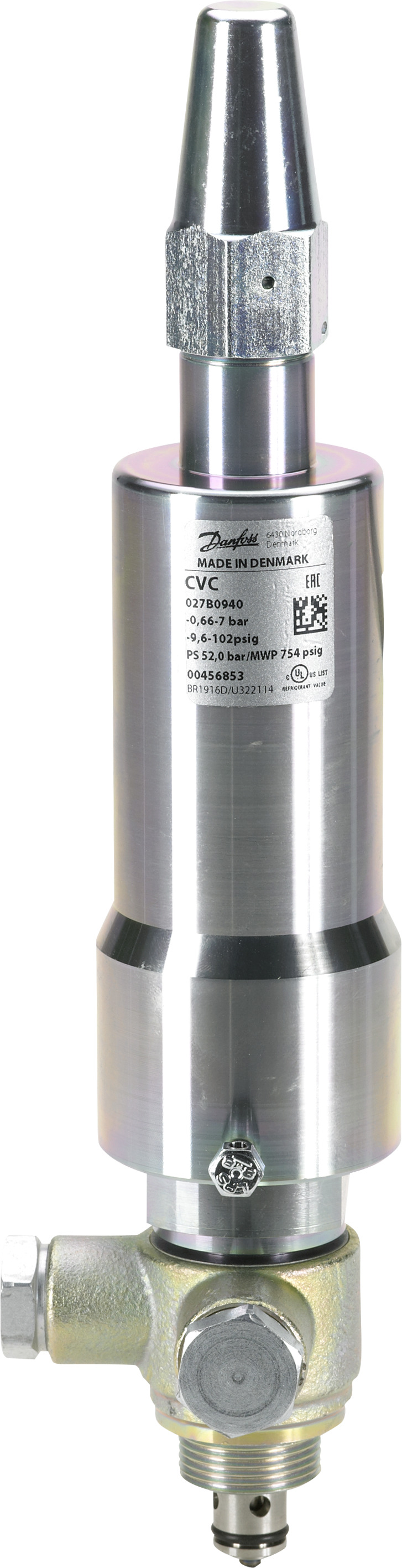 Danfoss CVС — регулятор давления для поддержания давления после клапана (после себя) Пилотн.клап.опорн.давл.CVC-M(4 - 28бар) 027B0941  - Вид №4