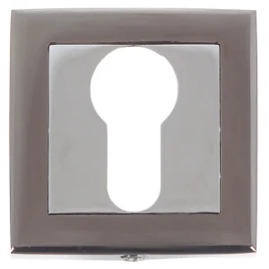 Накладки на цилиндр Windrose DP-C-18-BN цвет графит 2 шт.