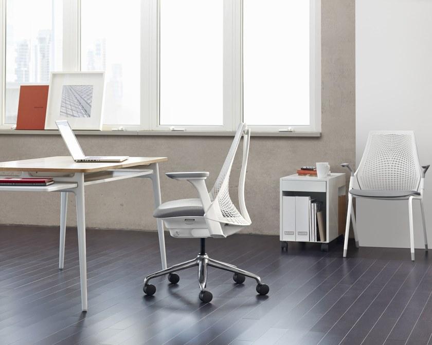 Herman Miller Стул офисный вращающийся с 5 спицами и подлокотниками Sayl sun-id-1379752 - Вид №15