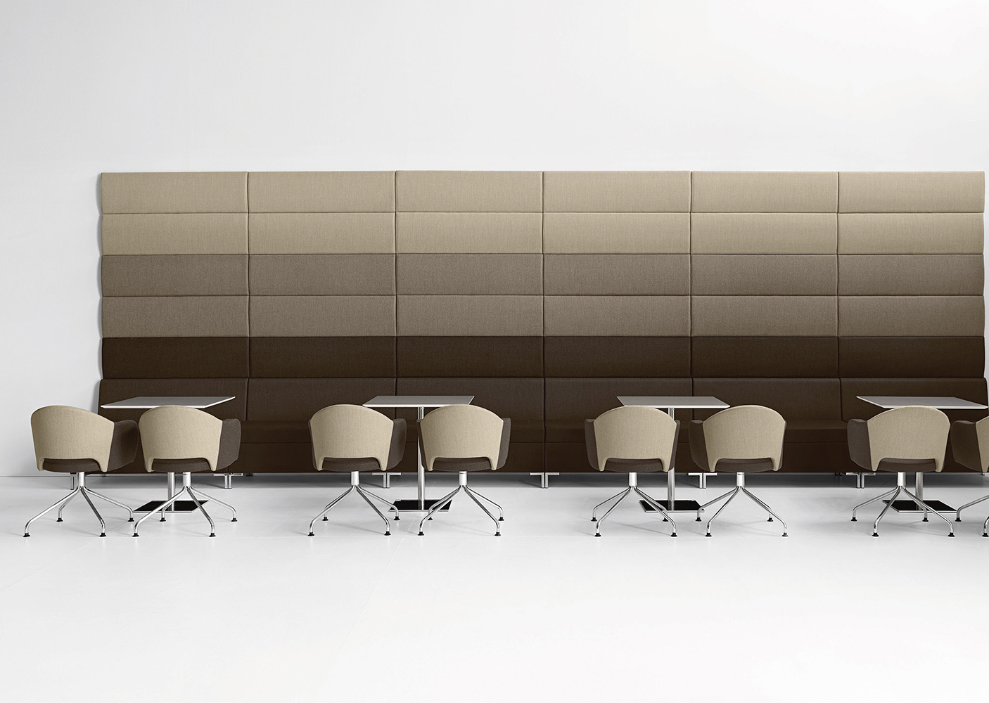 Abaco 756 Модульная система сидений. Стеновая обивка. Линейный модуль L 120 см. Et al. Abaco - Вид №3