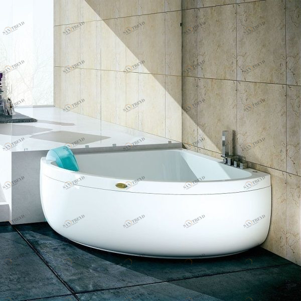 Ванна с гидромассажем "HYDRO FRIENDLY" Aquasoul Corner 140 угловая 9443-720A Jacuzzi 9443720A
