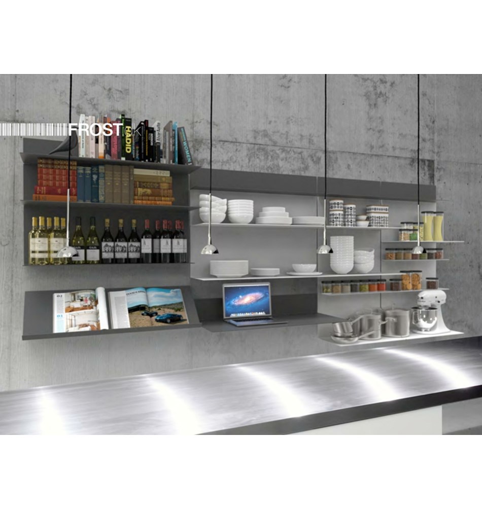 FROST UNU Полка для обуви / магазинов 4038 60cm » черный Алюминий Черный U4038-B  - Вид №2