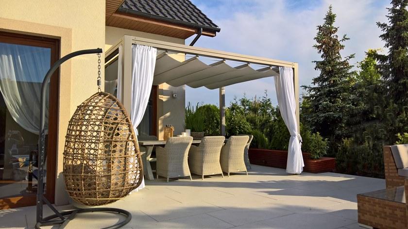 Giulio Barbieri Самонесущая пергола из алюминия и ПВХ со сдвижной крышкой sun-id-1444041 - Вид №14