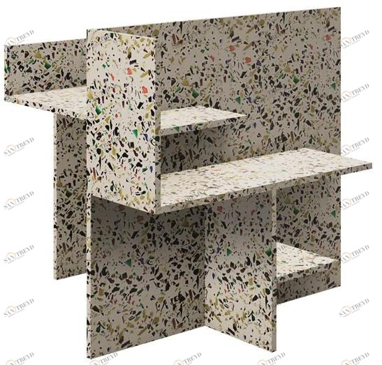 Cappellini Многофункциональный стол с книжным шкафом sun-id-1374716