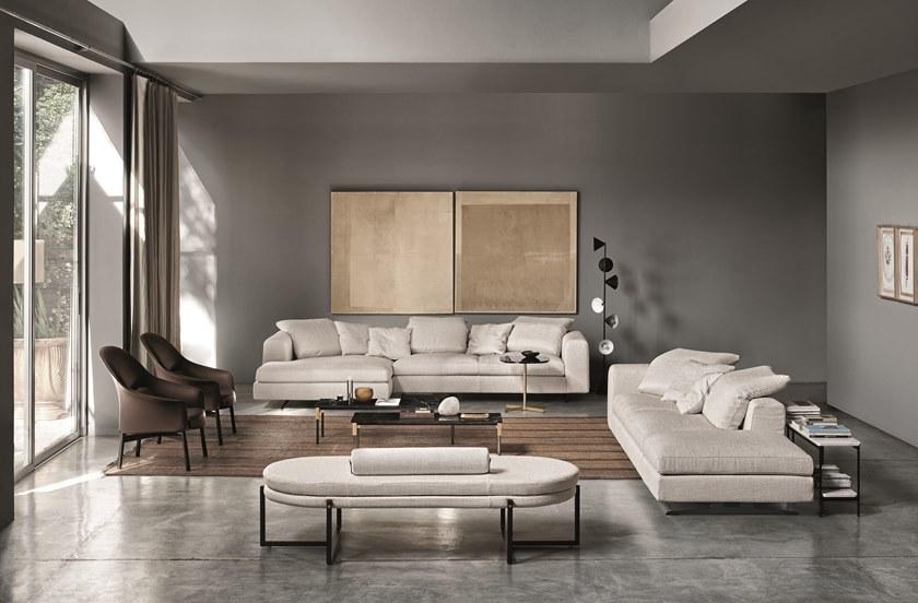 arflex Мягкая скамейка / кушетка из ткани Sigmund sun-id-1384176 - Вид №8