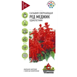 Семена Сальвия сверкающая Ред Меджик 83606947 STLM-2072203