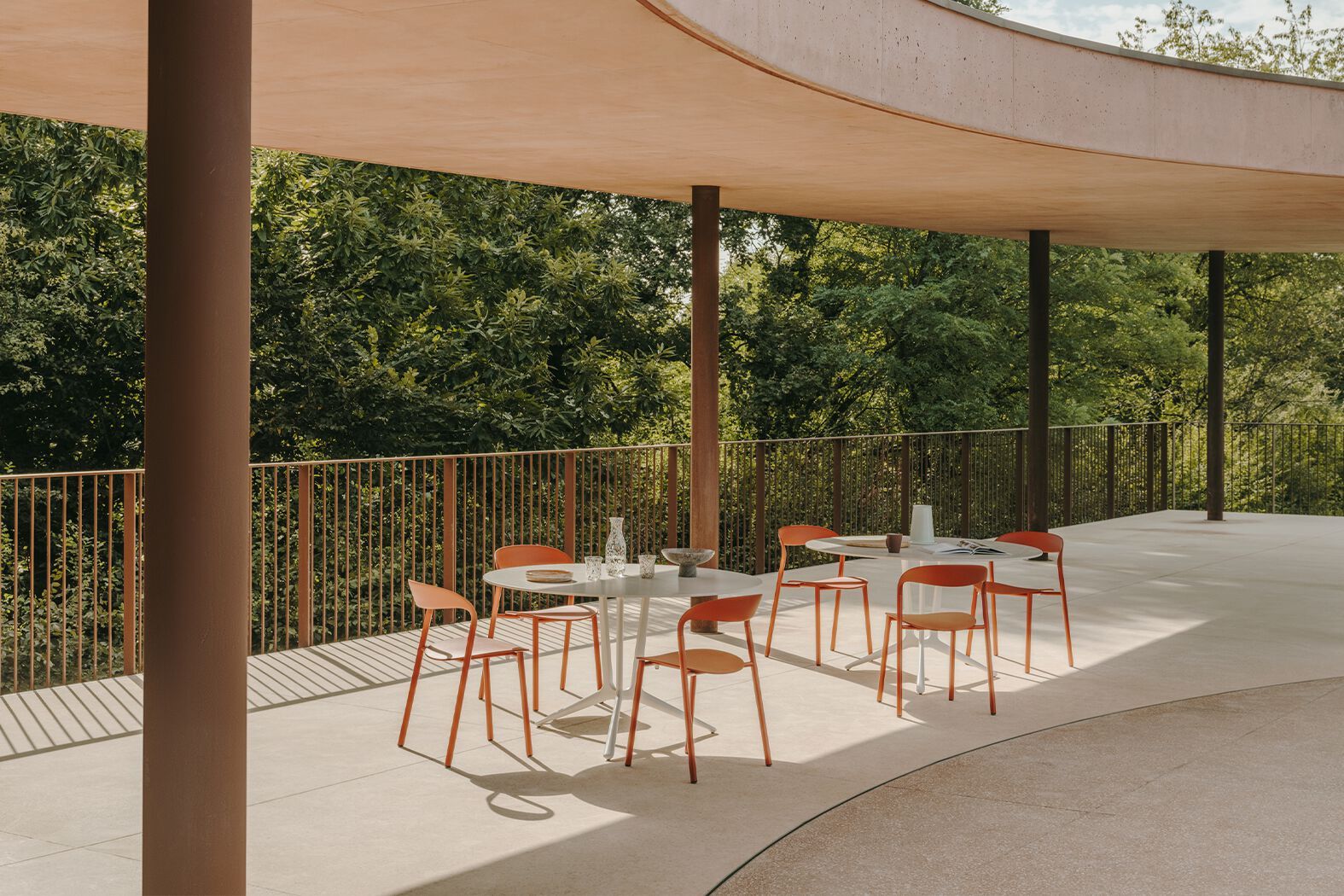 Полипропиленовый садовый стул Lapalma HAWI OUTDOOR ARCH-00150285 - Вид №7