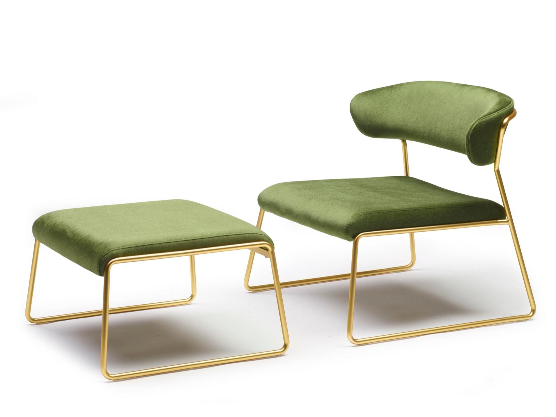 Кресло с салазками из ткани S-CAB Lisa ARCH-00149229 - Вид №2