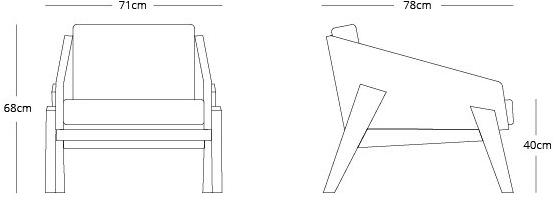 Liqui Contracts Кожаное кресло с подлокотниками Cooper sun-id-1449851 - Вид №5