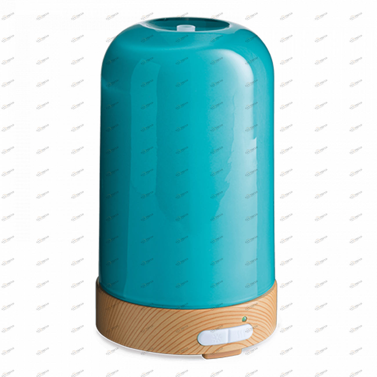 Ультразвуковой аромадиффузор 100мл "Голубое стекло" Diffuser Aqua Glass CANDLE WARMERS  268202 Голубой 