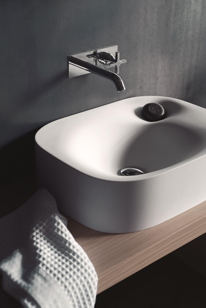 Встроенная раковина под столешницу овальная Agape Nivis sun-id-1479937 - Вид №1