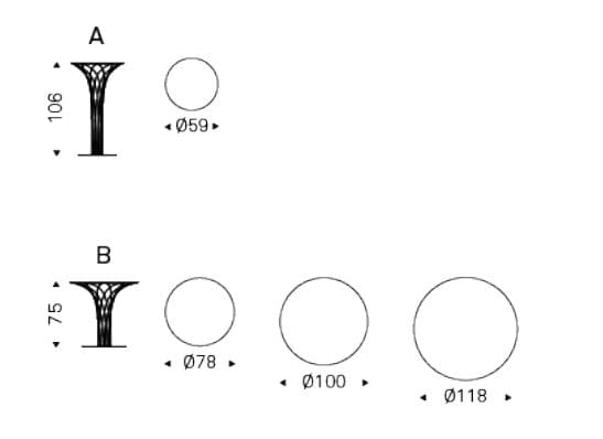 Круглый керамический стол и стальная основа Cattelan italia гнездо ARCH-00109469 - Вид №5