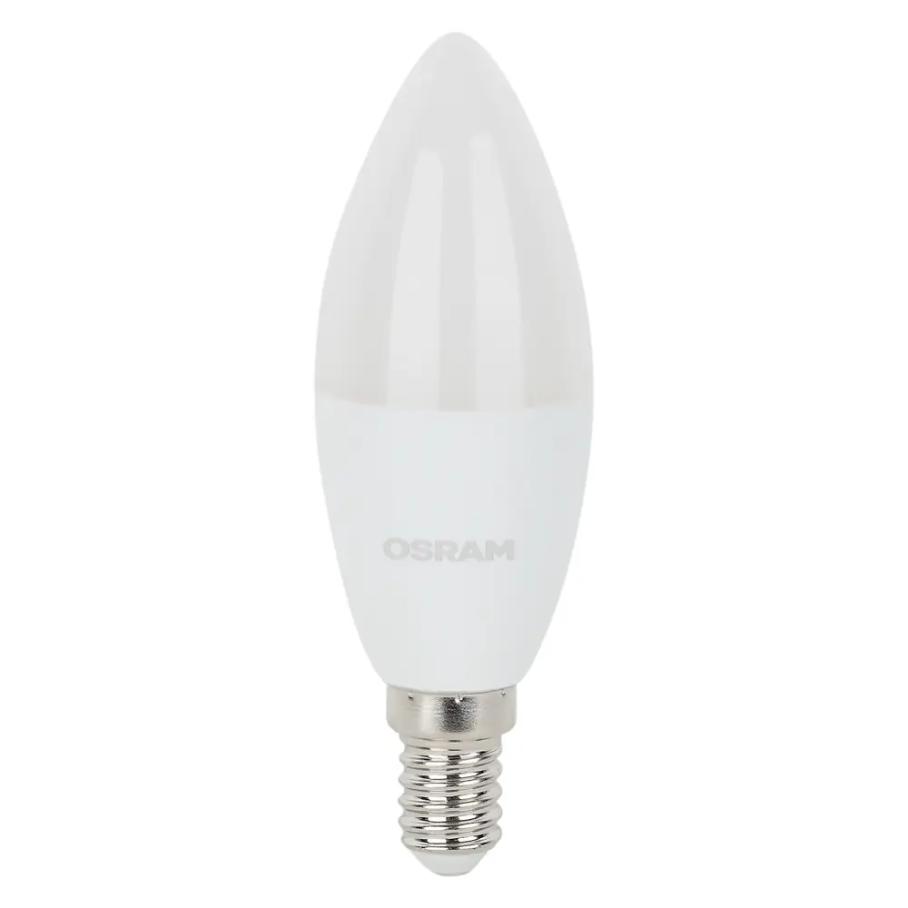 Лампа светодиодная Osram свеча 9Вт 806Лм E14 теплый белый свет STLM-2109956 - Вид №1