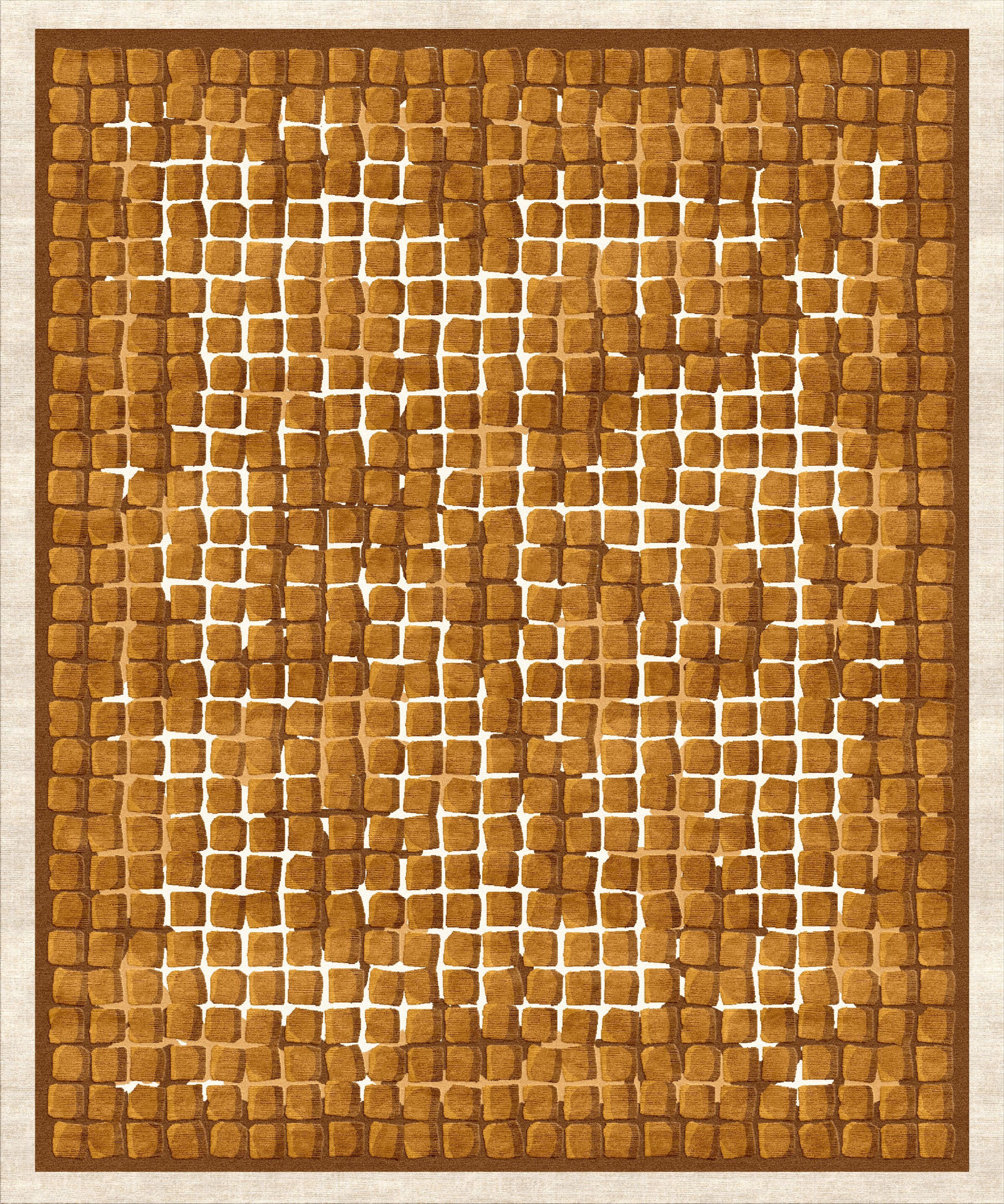 Ковер ручной работы из ткани Loloey Alex Woogmaster ARCH-00101058 - Вид №1