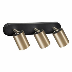 Спот настенный галогеновый на 3 лампы черно-золотой Eye Spot 8818 NOWODVORSKI EYE SPOT 00-3948943 Медь;черный