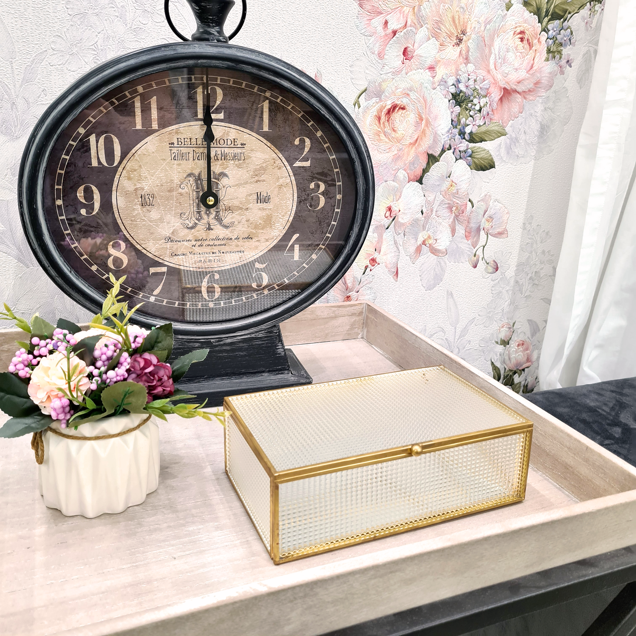 88249650 Искусственное растение в горшке нежность розовый STLM-0077034 Santreyd  - Вид №3