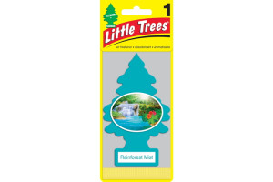 16437633 Ароматизатор елочка Rainforest Mist Тропический туман U1P-10106-RUSS Car-Freshner