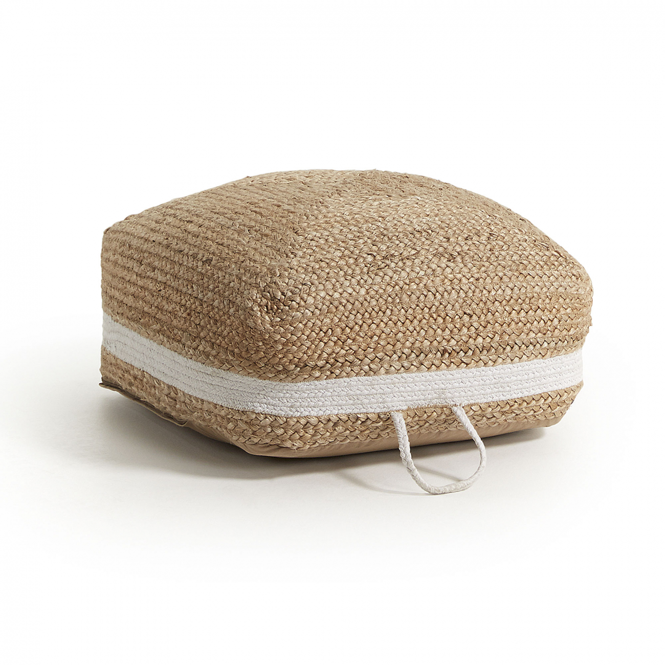 Пуф DEEZE белый BARCELONA DESIGN ДИЗАЙНЕРСКИЕ 151666 Белый  - Вид №2