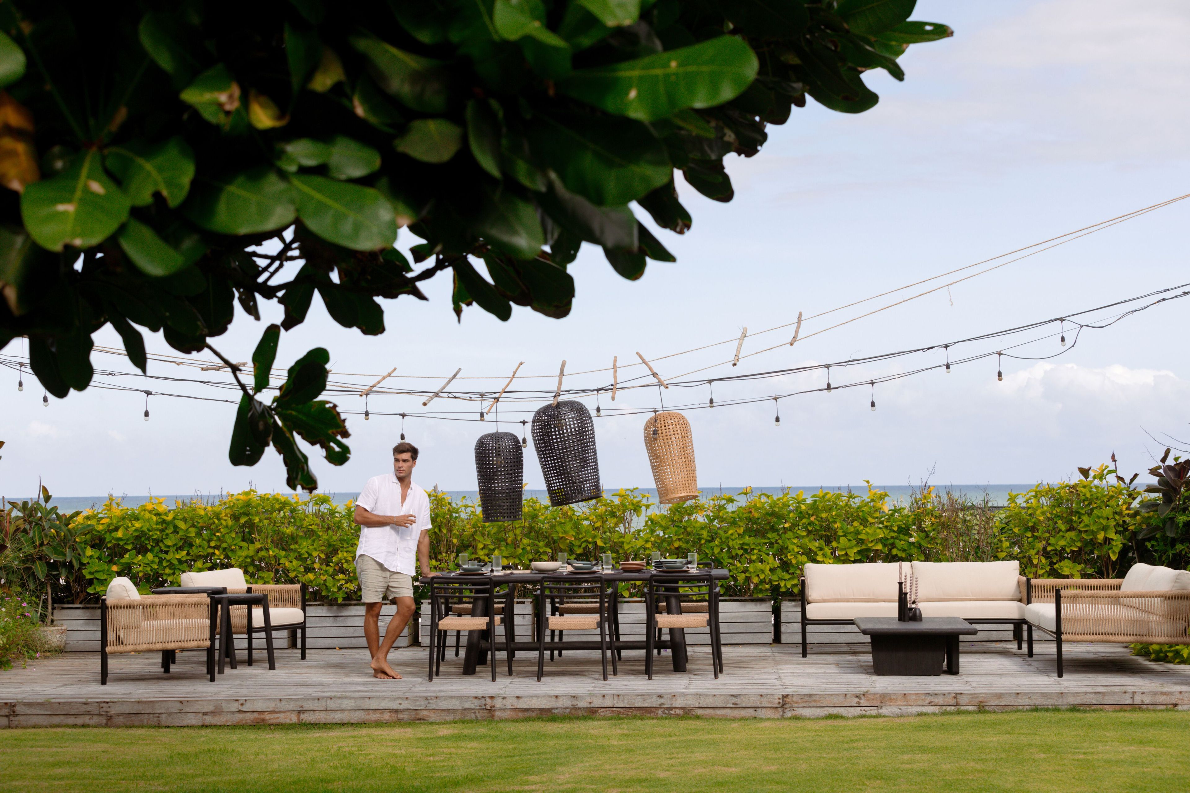 Съемное тканевое садовое кресло с подлокотниками cbdesign Cooper ARCH-00006092 - Вид №1