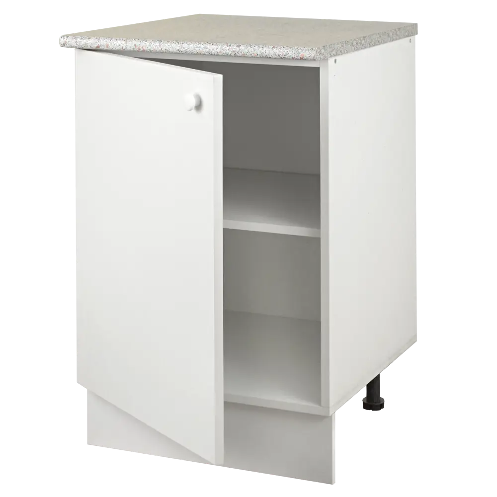 Шкаф напольный Бэлла 50x86x60 см ЛДСП цвет белый 83727748 STLM-2141252 Santreyd - Вид №1
