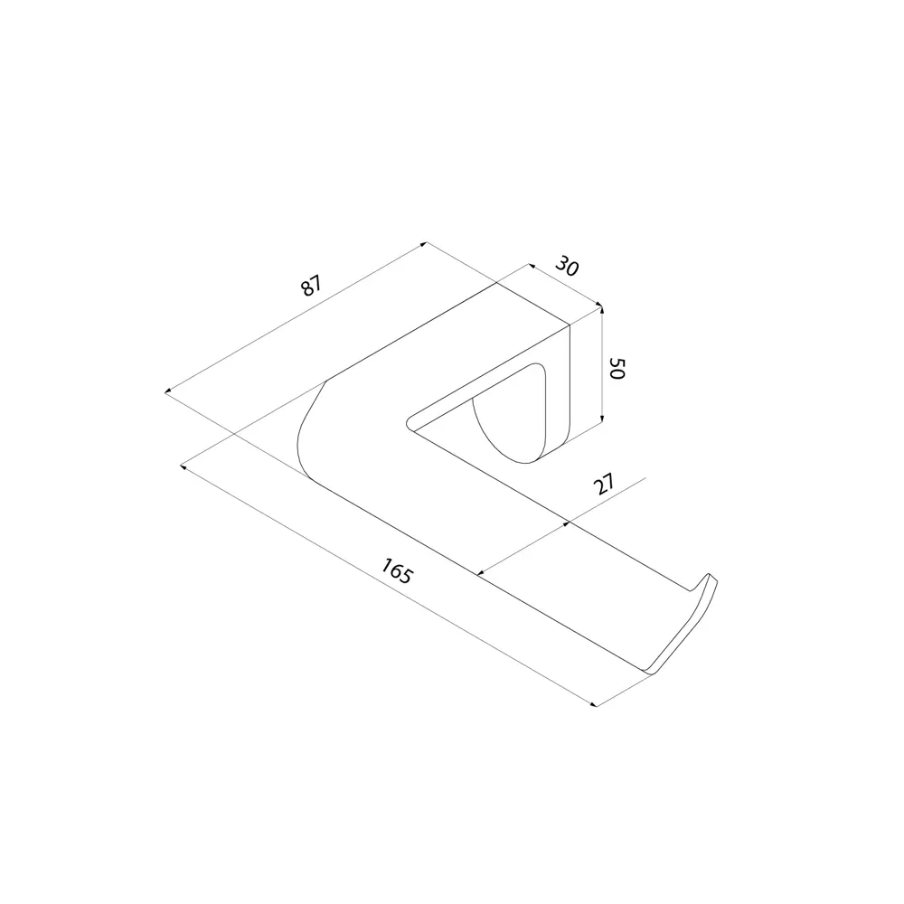 IDDIS Lahta — черный держатель для туалетной бумаги с современным дизайном 89379385 STLM-1579753 - Вид №3